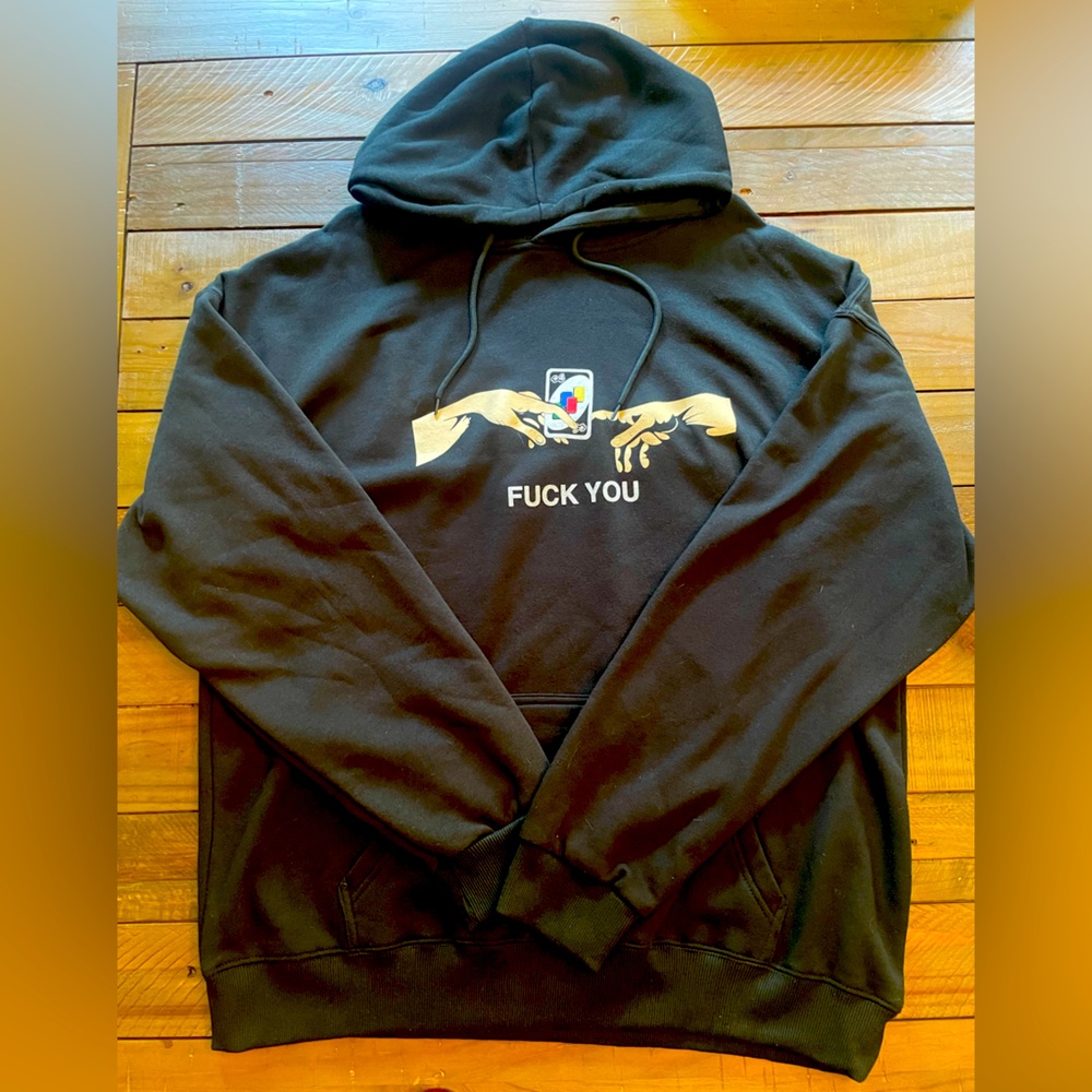 Assholes Live Forever Men’s Uno Draw 4 Hoodie